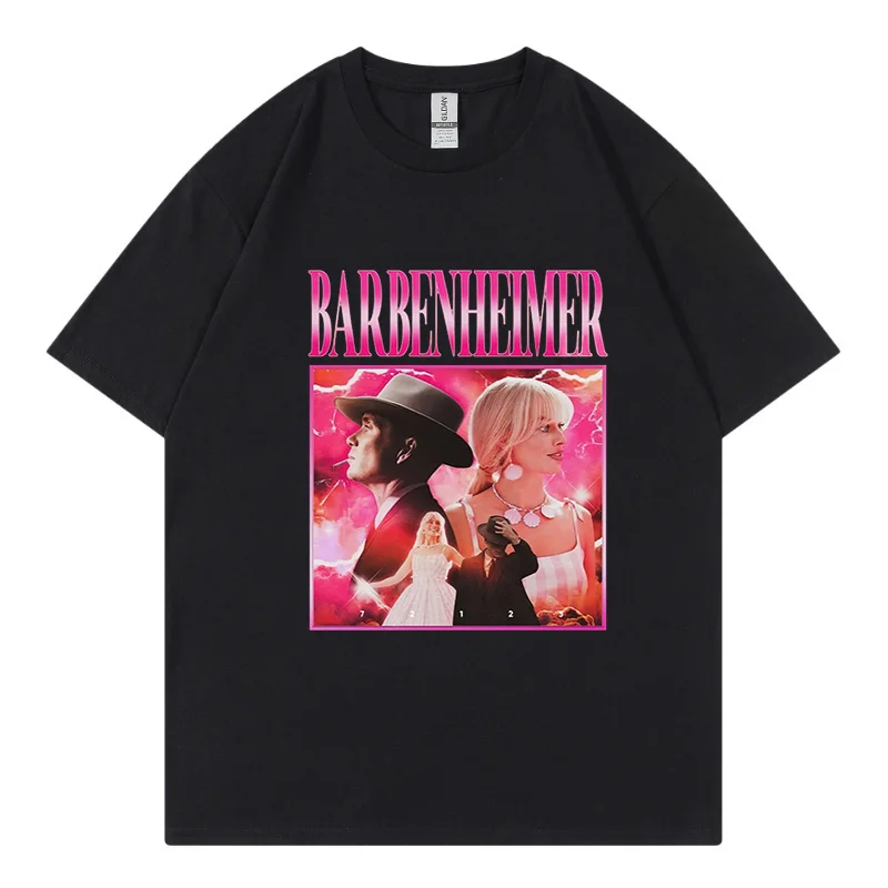 Barbenheimer Tshirt 100% Cotton T-shirts Funny Creative Graphic T Shirts Male/female Street Prevalent Clothes Summer Loose Tees
Barbenheimer Tshirt 100% Cotton T-shirts Funny Creative Graphic T Shirts Male/female Street Prevalent Clothes Summer Loose Tees