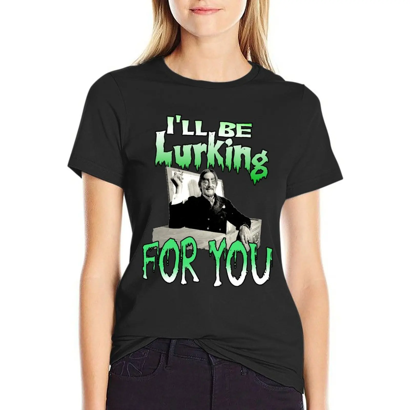 Creature Feature Dr. Paul Bearer - I'll Be Lurking For You T-shirt summer tops shirts graphic tees summer blouses woman 2024
Creature Feature Dr. Paul Bearer - I'll Be Lurking For You T-shirt summer tops shirts graphic tees summer blouses woman 2024