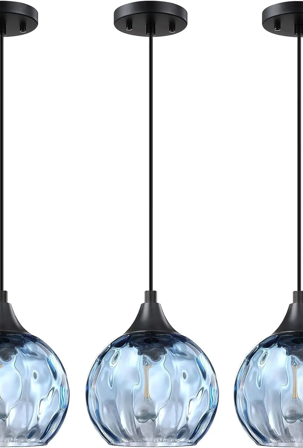 Light Hanging Indoor Kitchen Island Pendant Light 6.3" Ancient Green Hammer Glass Pendant Ceiling Light Fixtures Black
Light Hanging Indoor Kitchen Island Pendant Light 6.3" Ancient Green Hammer Glass Pendant Ceiling Light Fixtures Black