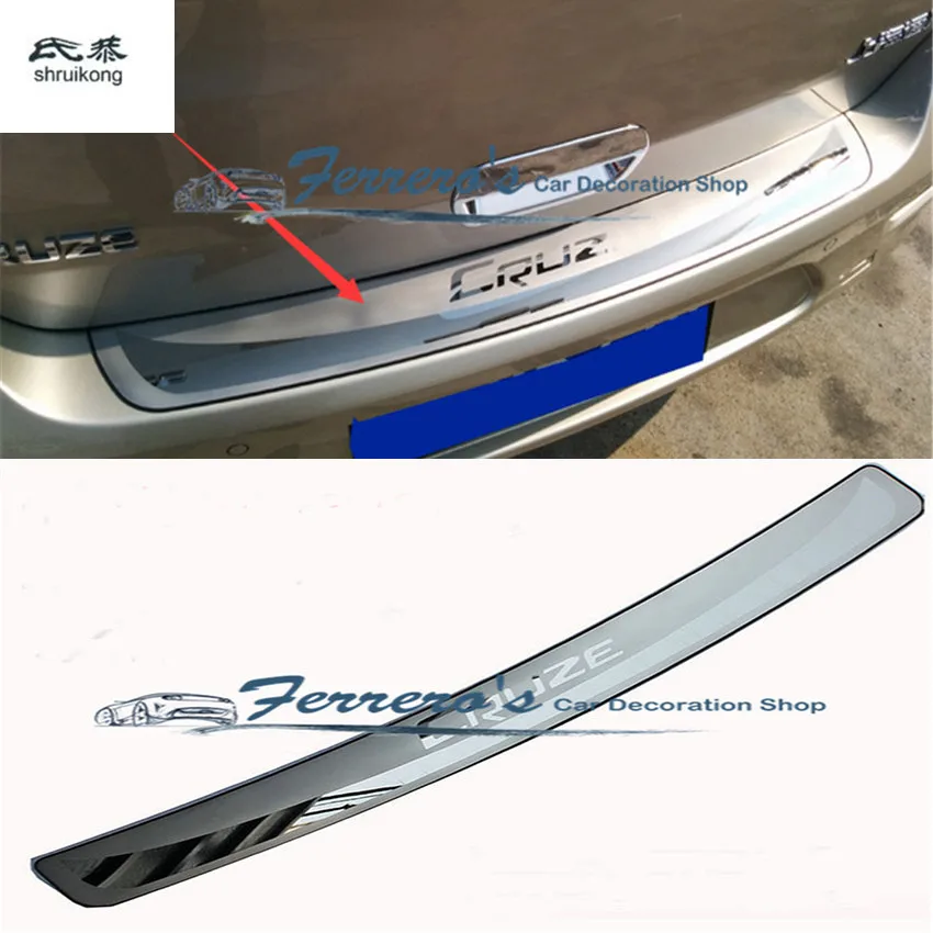 1PC Stainless Steel For 2009-2014 Chevrolet Chevy Cruze Sedan Hatchback Back Rear Trunk Sill Pedal Scuff Plate Protection Cover
1PC Stainless Steel For 2009-2014 Chevrolet Chevy Cruze Sedan Hatchback Back Rear Trunk Sill Pedal Scuff Plate Protection Cover