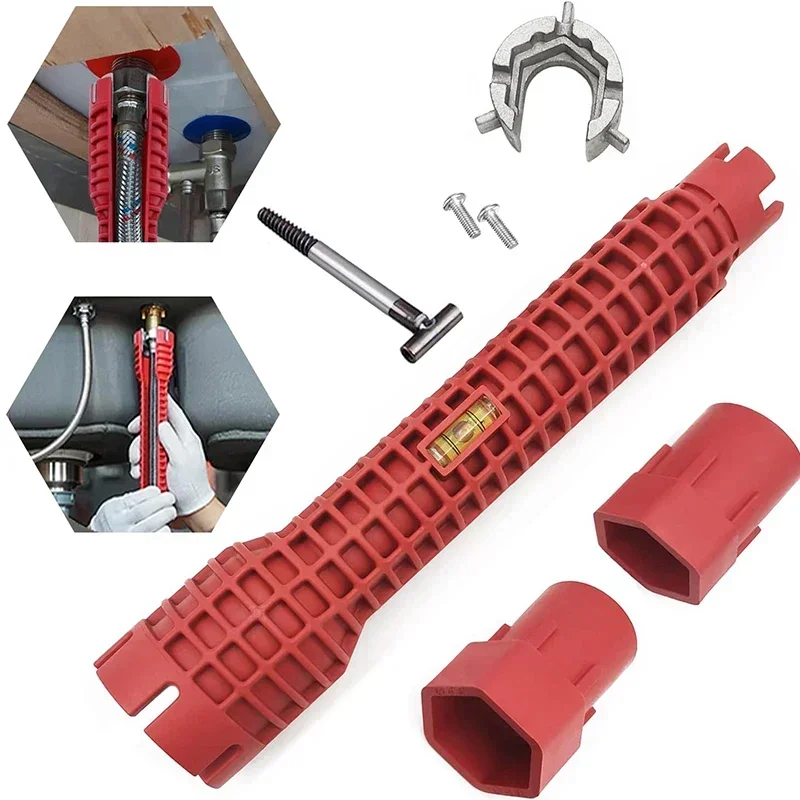 Repair Faucet Kitchen Installer Wrench Water In Tool Tool In Sink 1 8 Repair Flume Wrench And Sink Pipe 1/5 Anti-slip Household
Repair Faucet Kitchen Installer Wrench Water In Tool Tool In Sink 1 8 Repair Flume Wrench And Sink Pipe 1/5 Anti-slip Household