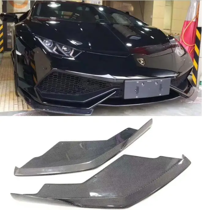 Real Carbon Fiber Front Bumper Lip Splitter Flaps Side Apron For Lamborghini Huracan LP580 LP610 2014-2020
Real Carbon Fiber Front Bumper Lip Splitter Flaps Side Apron For Lamborghini Huracan LP580 LP610 2014-2020