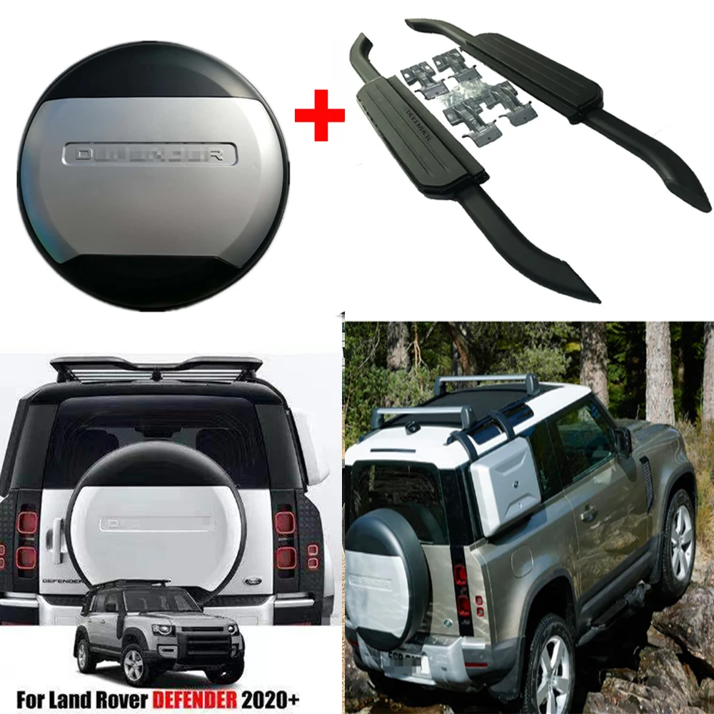 Fit for Defender 90 L663 2D 2020 2021 2022 2023 Side Steps Running Boards Tire Tyre Cover
Fit for Defender 90 L663 2D 2020 2021 2022 2023 Side Steps Running Boards Tire Tyre Cover