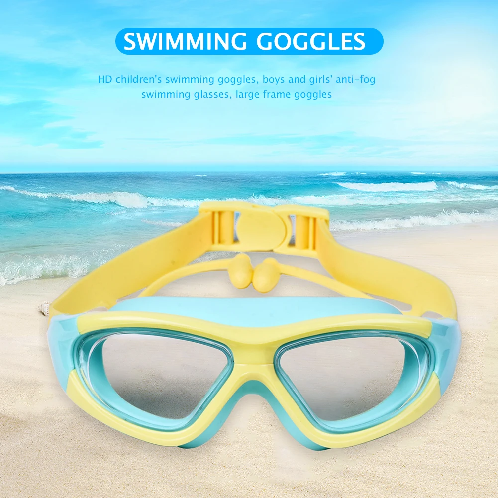 Professional Outdoor Swim Goggles for 3-12 Years Children Boys Girls Soft Anti-Fog Kids Swimming Glasses with Earplugs
Professional Outdoor Swim Goggles for 3-12 Years Children Boys Girls Soft Anti-Fog Kids Swimming Glasses with Earplugs