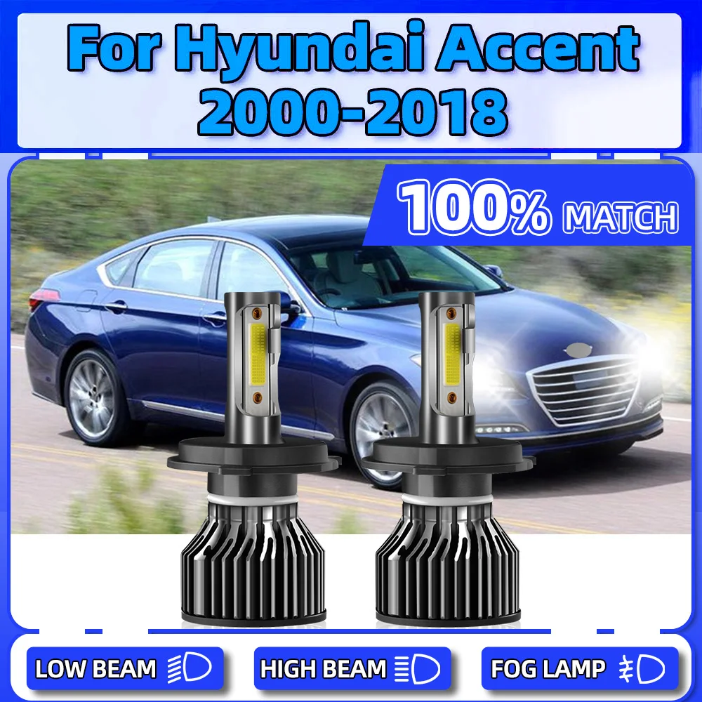 20000LM LED Headlight 120W Car Front Lights 6000K Auto Headlamps For Hyundai Accent 2000-2011 2012 2013 2014 2015 2016 2017 2018
20000LM LED Headlight 120W Car Front Lights 6000K Auto Headlamps For Hyundai Accent 2000-2011 2012 2013 2014 2015 2016 2017 2018