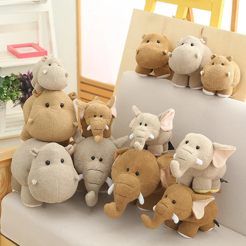 New Simulation Hippopotamus Elephant 20cm 25cm 35cm Plush Toy Doll Ornaments Birthday Gift Comfort Doll Model Toys Wholesale
New Simulation Hippopotamus Elephant 20cm 25cm 35cm Plush Toy Doll Ornaments Birthday Gift Comfort Doll Model Toys Wholesale