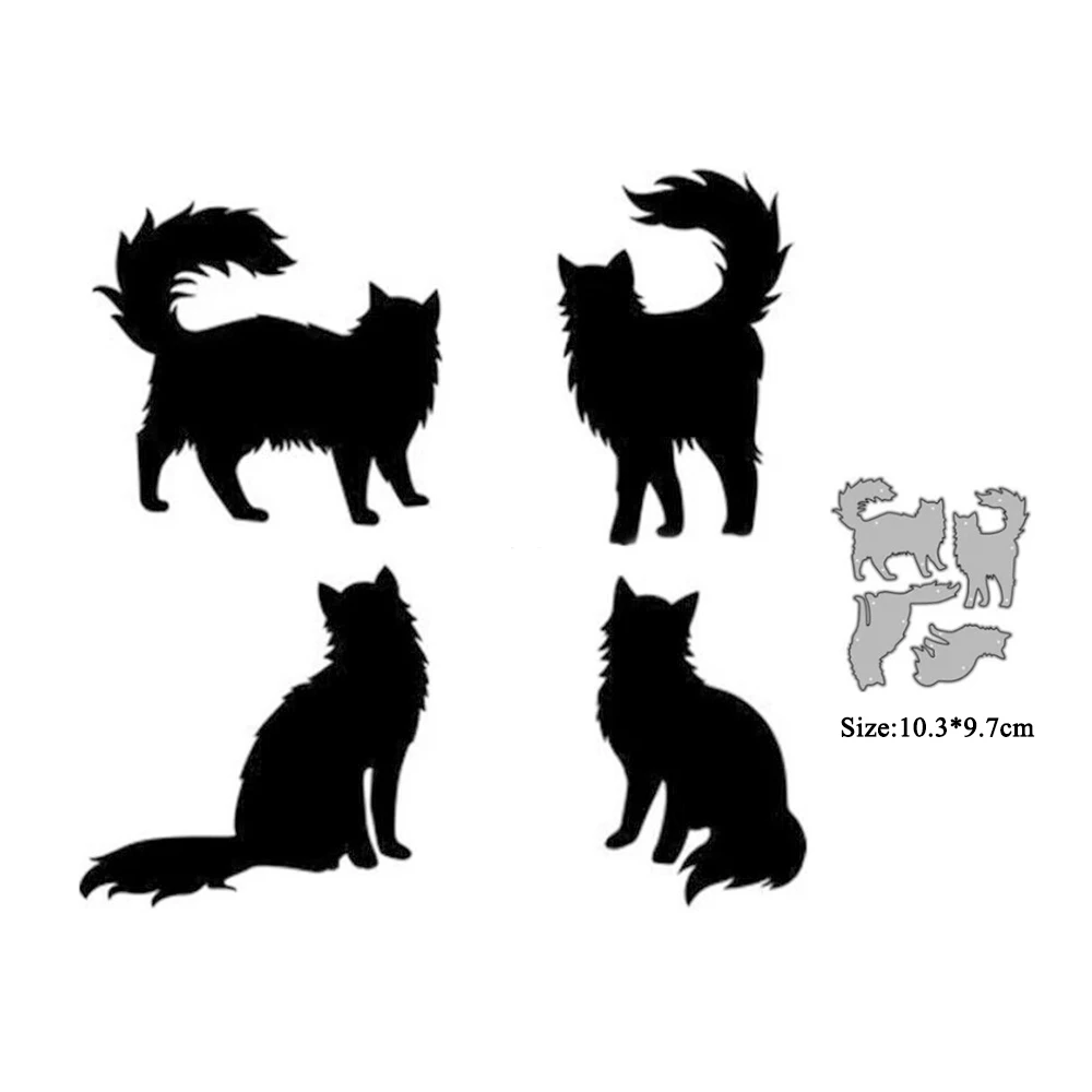 Metal Punching Knives 2023 Cats Animal Card Making Cutting Die Scrapbooking Slimline Die Cut Mold Template for Paper Craft
Metal Punching Knives 2023 Cats Animal Card Making Cutting Die Scrapbooking Slimline Die Cut Mold Template for Paper Craft