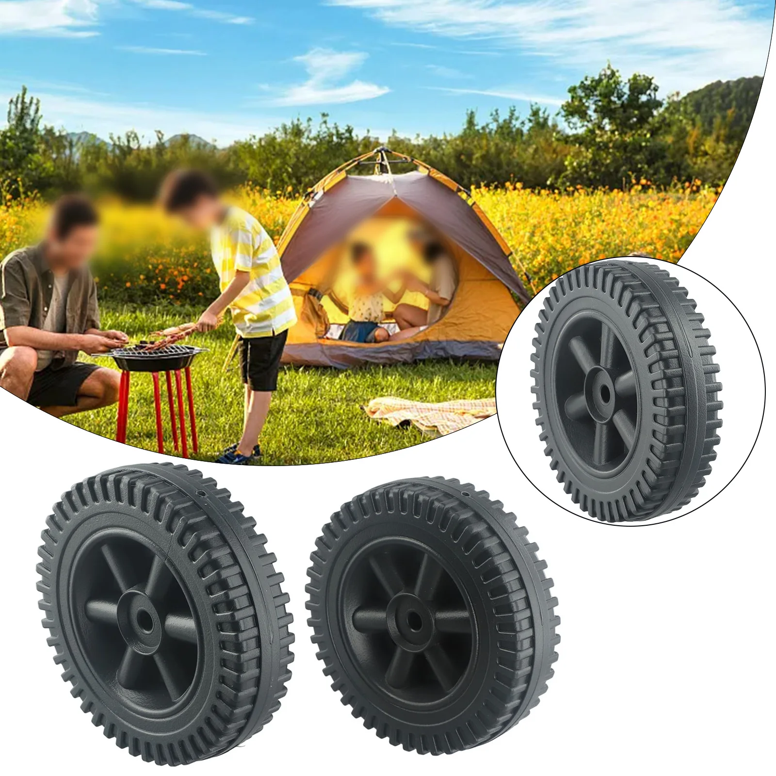 2pcs 6\" Grill Wheels Replacement Parts For Charbroil Gas Grills And Other Brands Covered Blow Molding Wheel Kitchen Accessories
2pcs 6\" Grill Wheels Replacement Parts For Charbroil Gas Grills And Other Brands Covered Blow Molding Wheel Kitchen Accessories
