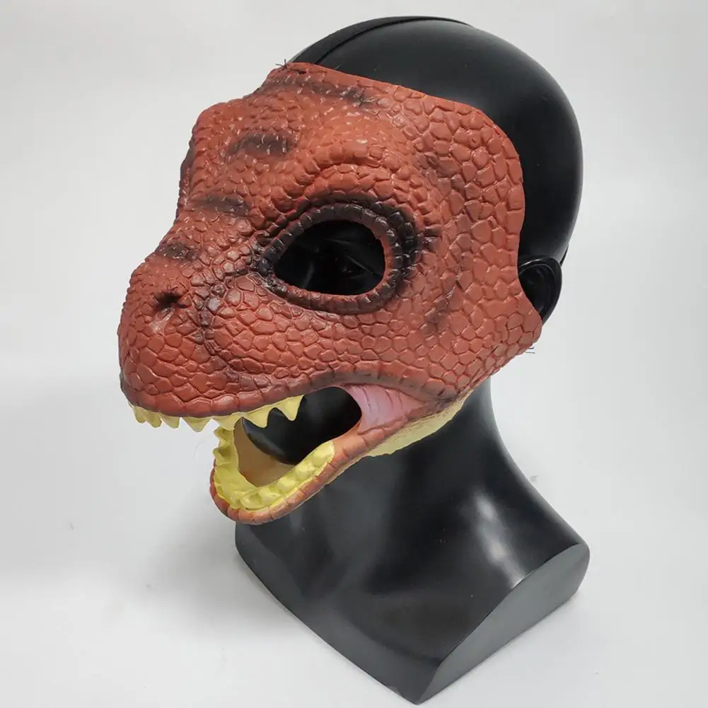 Cute Clear Carved Emulsion Costume Headgear Dinosaur Head Cover with Opening Jaw for Halloween Cartoon Headgear
Cute Clear Carved Emulsion Costume Headgear Dinosaur Head Cover with Opening Jaw for Halloween Cartoon Headgear