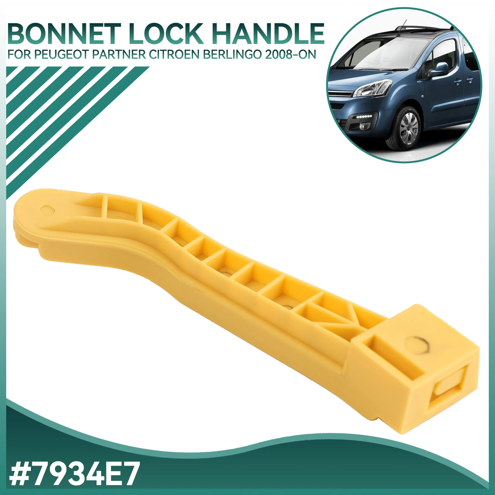 Bonnet Lock Catch Replacement Handle Pull Catch Lock Release Handle Opener For Peugeot Partner Citroen Berlingo 2008-17 7934E7
Bonnet Lock Catch Replacement Handle Pull Catch Lock Release Handle Opener For Peugeot Partner Citroen Berlingo 2008-17 7934E7
