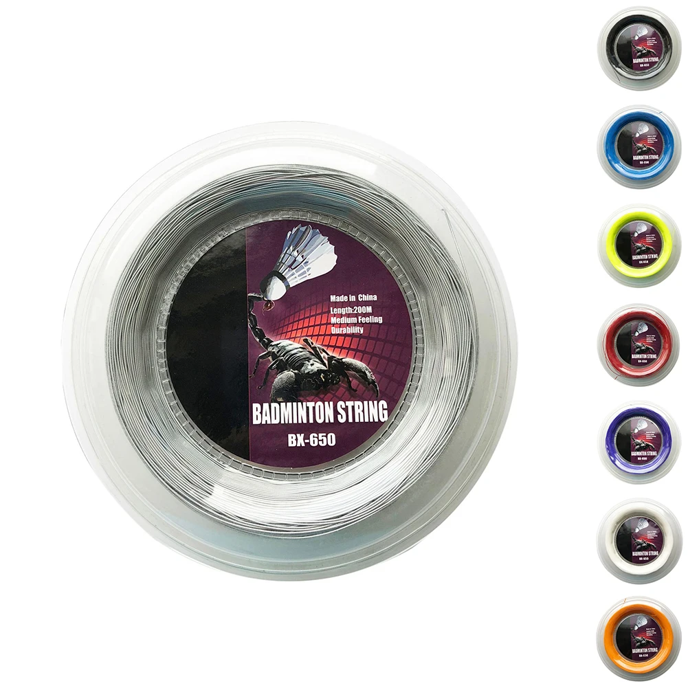 1 Roll Badminton Racket String 200m Nylon Trainging Sport Ball 0.72mm Badminton Net Machine Accessories For Training
1 Roll Badminton Racket String 200m Nylon Trainging Sport Ball 0.72mm Badminton Net Machine Accessories For Training