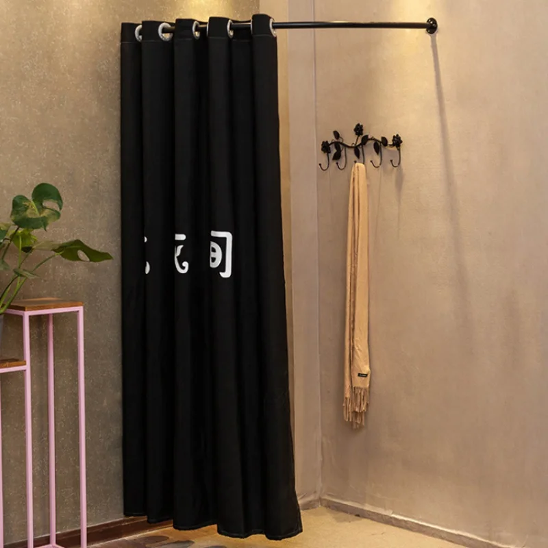 

custom，Space-saving Clothing Store Wall Mounted U Shaped Display Rack Changing Dressing Room Fitting Rooms