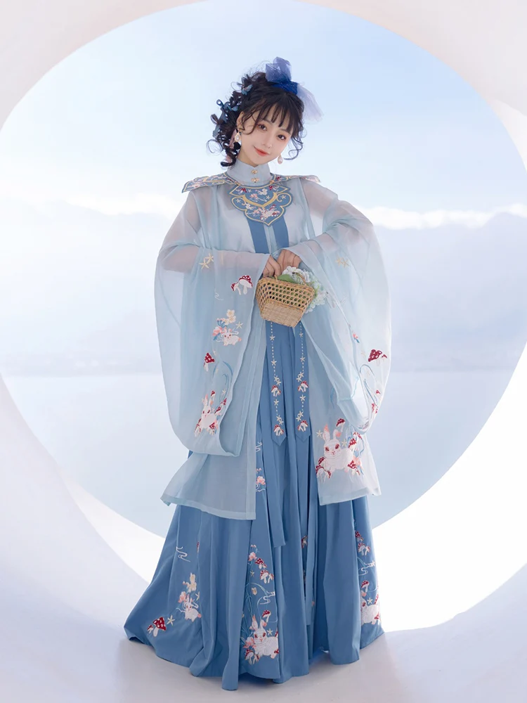 JINXI HANFU женская одежда ханьфу куртка с вышивкой китайская династия Мин облако плечи весенне-летний костюм в старинном стиле
JINXI HANFU женская одежда ханьфу куртка с вышивкой китайская династия Мин облако плечи весенне-летний костюм в старинном стиле