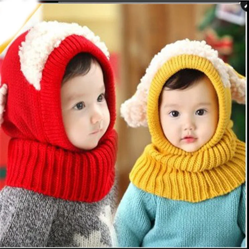 5 colors Baby Toddler Girls Boys Warm Hat Winter Beanie Hooded Scarf Earflap Knitted Cap One Size 6-36 months bunny hat
5 colors Baby Toddler Girls Boys Warm Hat Winter Beanie Hooded Scarf Earflap Knitted Cap One Size 6-36 months bunny hat