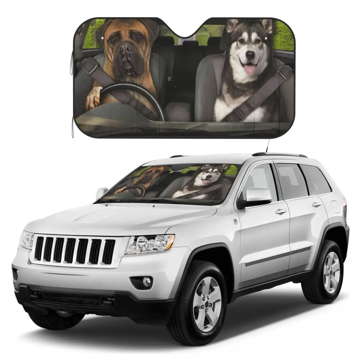 Dogs Car Windshield Sunshade Aluminum foil anti ultraviolet sun visor for automobile windshield
Dogs Car Windshield Sunshade Aluminum foil anti ultraviolet sun visor for automobile windshield