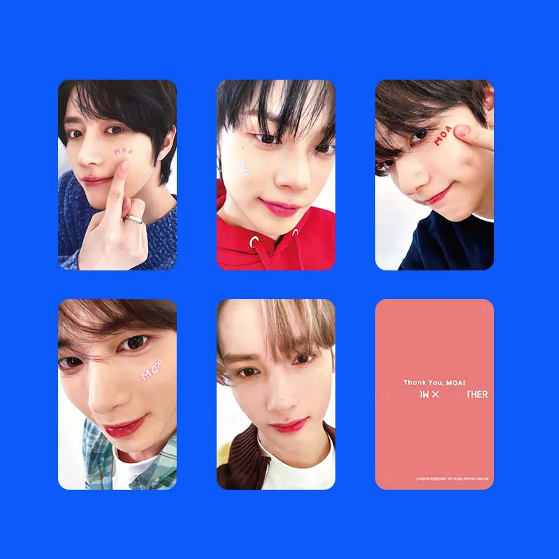 5 шт. KPOP SooBin YeonJun TaeHyun Фотокарта BeomGyu Star периферийная специальная бумага двусторонние карты Поклонники Коллекция открыток
5 шт. KPOP SooBin YeonJun TaeHyun Фотокарта BeomGyu Star периферийная специальная бумага двусторонние карты Поклонники Коллекция открыток