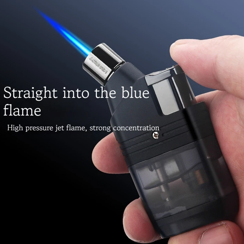 2023 Hot Metal Windproof Durable Lighter Inflatable Straight Punch Blue Cigar Igniter Kitchen Outdoor Portable Tools Men's Gife
2023 Hot Metal Windproof Durable Lighter Inflatable Straight Punch Blue Cigar Igniter Kitchen Outdoor Portable Tools Men's Gife