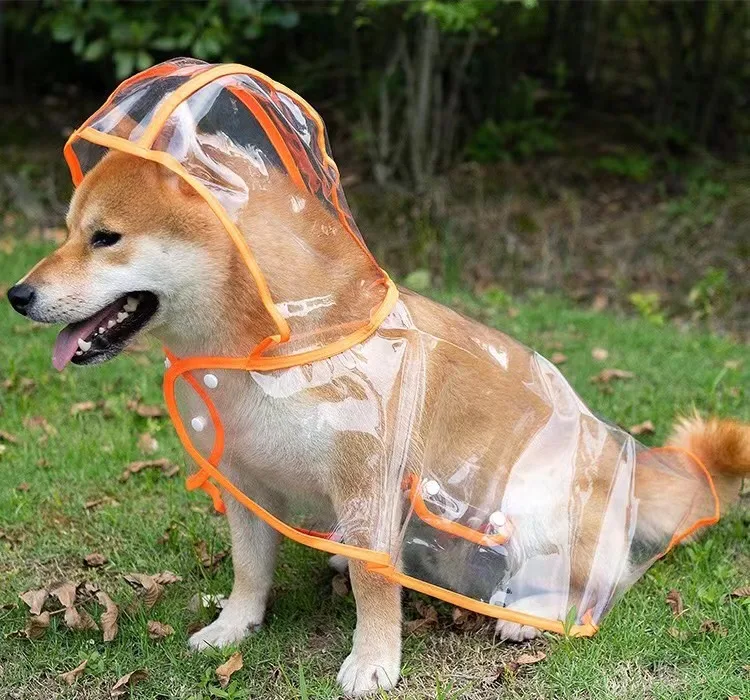 New Style Wholesale High Quality Waterproof Dog Raincoat Clear Waterproof Pet Raincoat
New Style Wholesale High Quality Waterproof Dog Raincoat Clear Waterproof Pet Raincoat