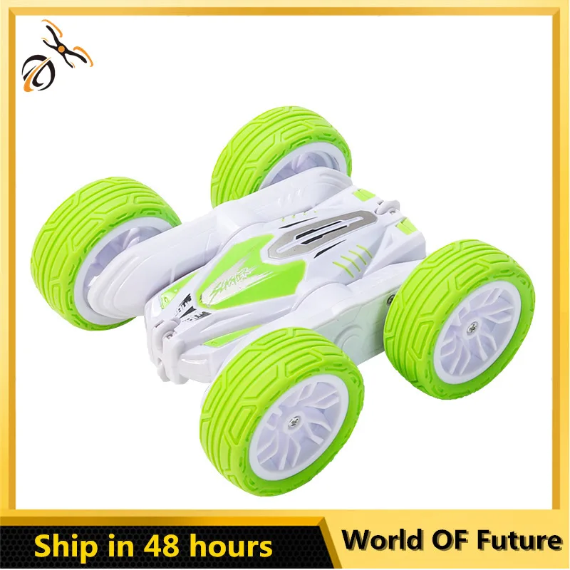 

4WD Rc car 360 Degree Rotating Flip 2.4G Radio Remote Control Reversal control car Radio controlled stunt cars Double sided car