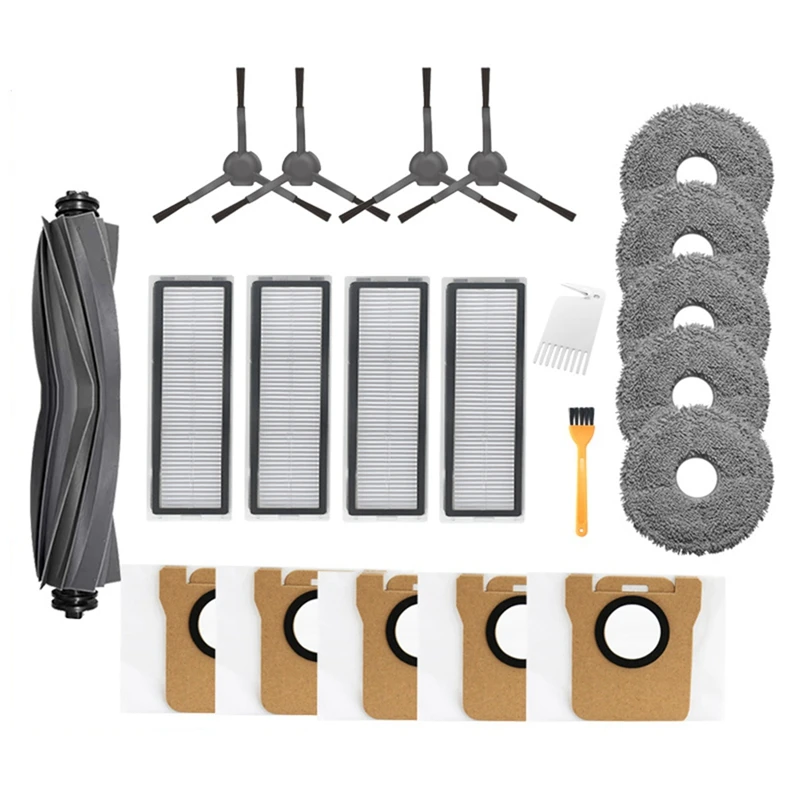 Для робота-пылесоса Xiaomi Mijia OMNI 3S Dreame B108CN, роликовая боковая щетка, фильтр НЕРА, насадка на швабру, аксессуары
Для робота-пылесоса Xiaomi Mijia OMNI 3S Dreame B108CN, роликовая боковая щетка, фильтр НЕРА, насадка на швабру, аксессуары