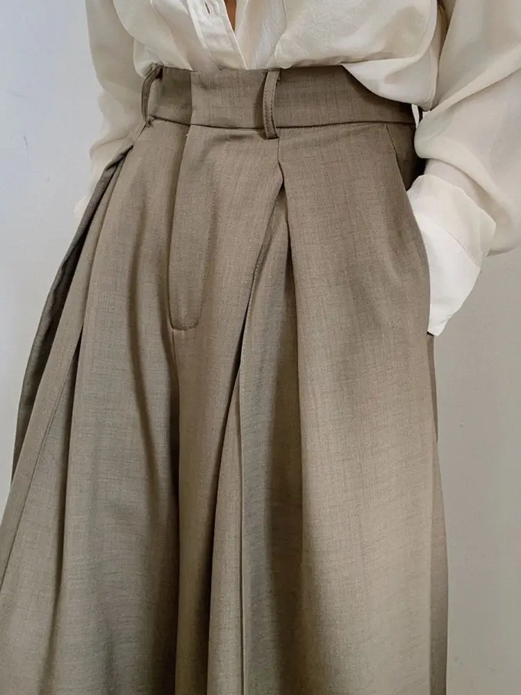 HOUZHOU Vintage Youthful Woman Oversized High Shot Suit Pants Baggy Office Ladies Korean Style Elegant Trousers Wide Leg Spring
HOUZHOU Vintage Youthful Woman Oversized High Shot Suit Pants Baggy Office Ladies Korean Style Elegant Trousers Wide Leg Spring
