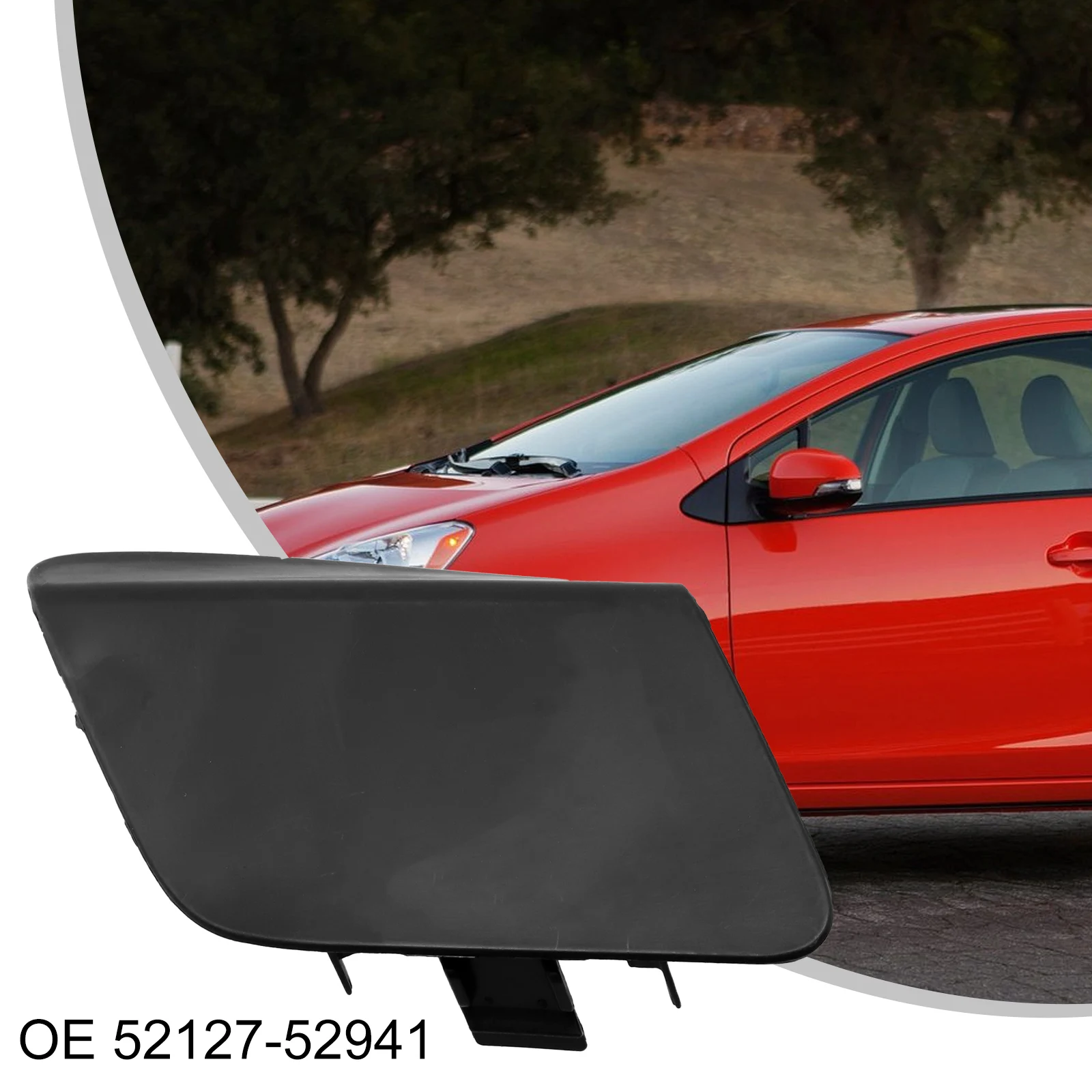 1pac Front Bumper Tow Hook Cover For Toyota For Prius C Aqua 2012-2014 52127-52941 New Black (unprimed) Plastic Bumper Cover
1pac Front Bumper Tow Hook Cover For Toyota For Prius C Aqua 2012-2014 52127-52941 New Black (unprimed) Plastic Bumper Cover