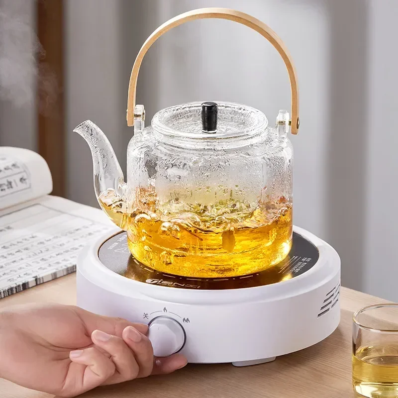 Set Boiling Handle Liner With Kettle Steaming Tea Double Bamboo Filter Glass And Transparent Pot Teapot
Set Boiling Handle Liner With Kettle Steaming Tea Double Bamboo Filter Glass And Transparent Pot Teapot