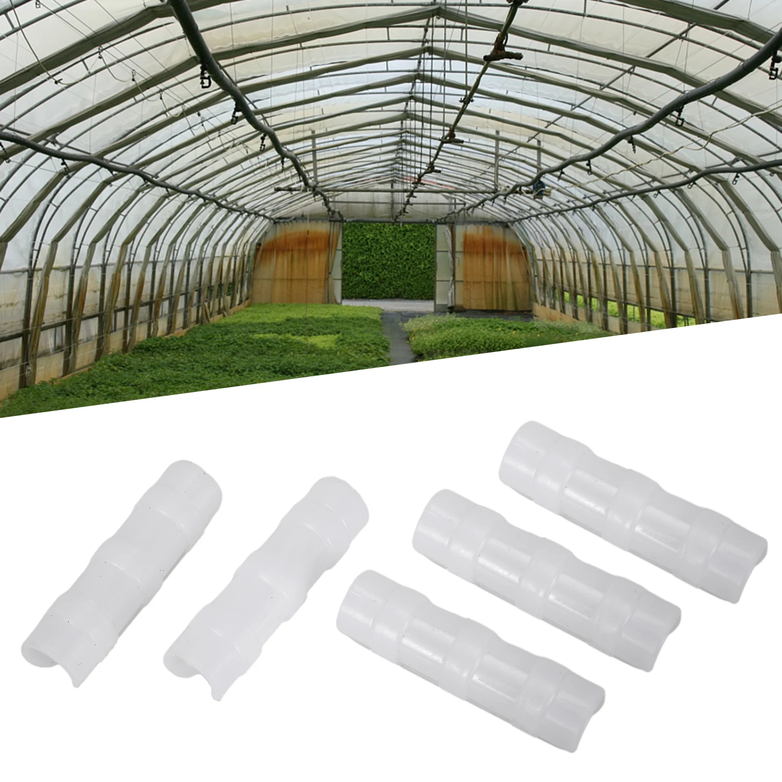 Sunshade Net Greenhouse Clips Tube White 20mm 20x 25mm Black Film Clips Fixed Frame Plant Plastic High Quality
Sunshade Net Greenhouse Clips Tube White 20mm 20x 25mm Black Film Clips Fixed Frame Plant Plastic High Quality