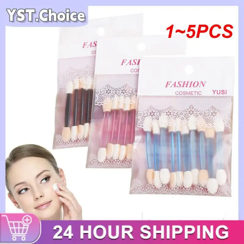 1~5PCS Eyeshadow Applicator Double Headed Sponge Stick Makeup Supplies Portable Eye Shadow Brushes Nail Mirror Powder Brush
1~5PCS Eyeshadow Applicator Double Headed Sponge Stick Makeup Supplies Portable Eye Shadow Brushes Nail Mirror Powder Brush