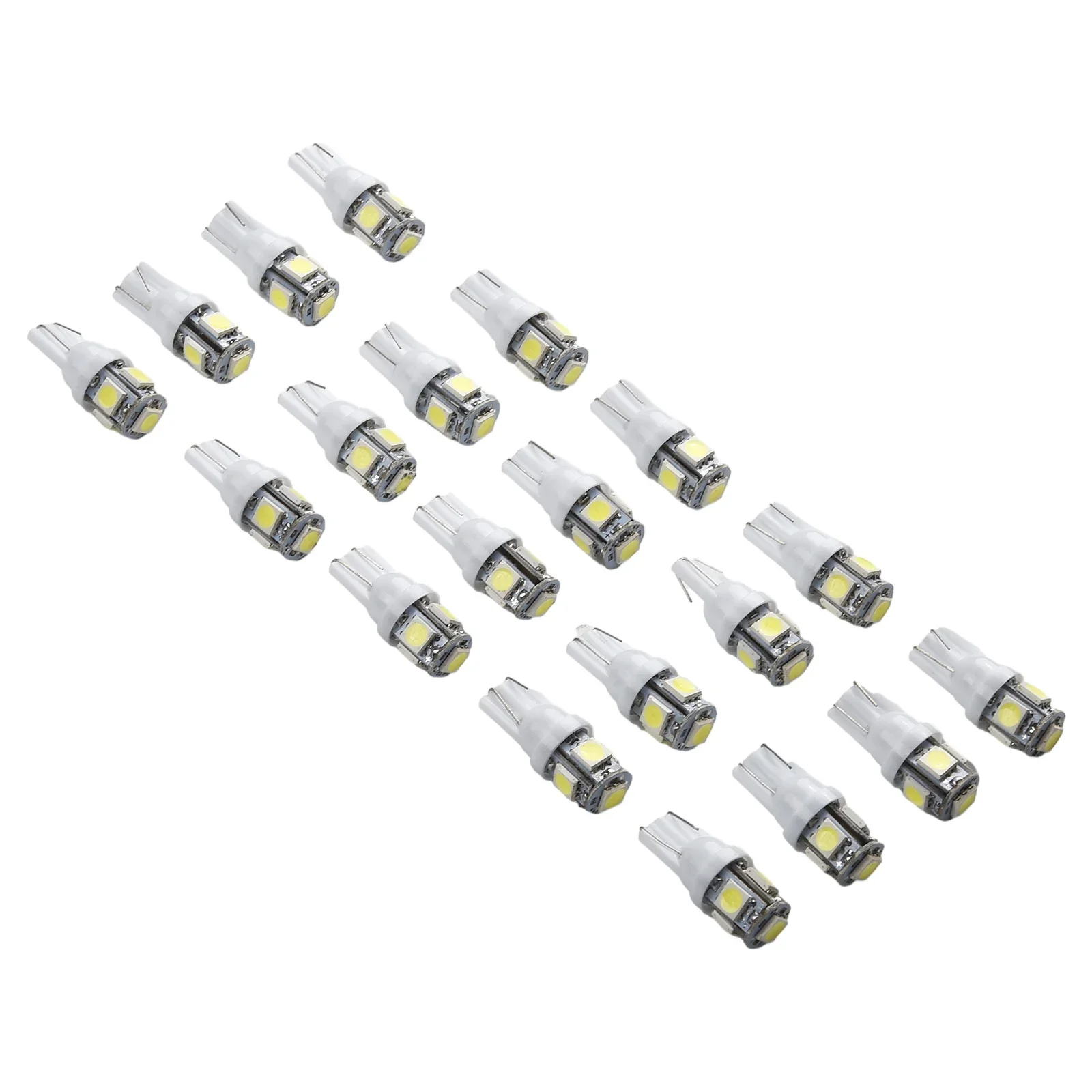 Accessory 20pcs Car Lights T10 5050 5-SMD White License Plate Interior LED Reading 6000K 5W Replacement Useful
Accessory 20pcs Car Lights T10 5050 5-SMD White License Plate Interior LED Reading 6000K 5W Replacement Useful