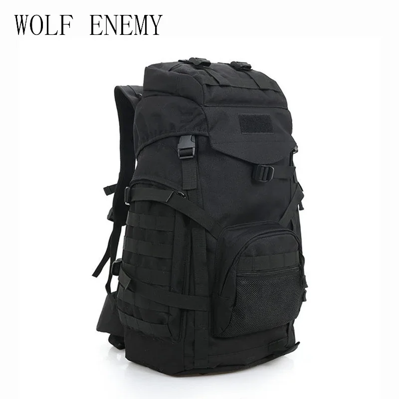 

60L Men Hunting Bag Tactical Backpack Travel Camping Rucksack Climbing Mountaineering Bag Sport Outdoor Molle Bag