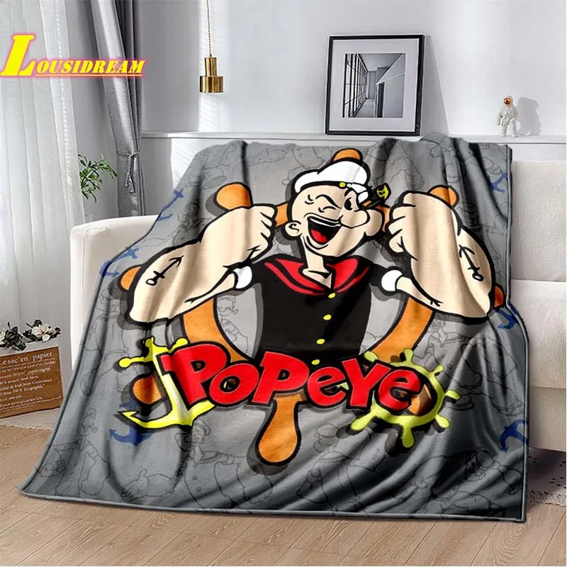 Popeye Cartoon Printed Flannel Super Warm Lightweight Breathable Blanket Bedding Outdoor Travel Autumn Blanket Birthday Gift
Popeye Cartoon Printed Flannel Super Warm Lightweight Breathable Blanket Bedding Outdoor Travel Autumn Blanket Birthday Gift