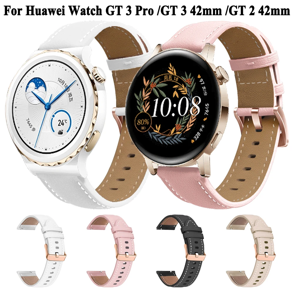 Leather Band Strap For Huawei Watch GT 3 42mm Sport Bracelet For Huawei Watch GT 2 GT2 42mm GT3 Pro 43mm Smartwatch Watchband
Leather Band Strap For Huawei Watch GT 3 42mm Sport Bracelet For Huawei Watch GT 2 GT2 42mm GT3 Pro 43mm Smartwatch Watchband