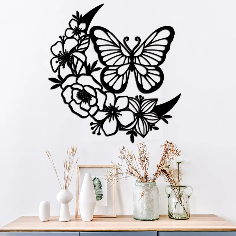 Metal Wall Decor Modern Butterfly Flower Wall Mounted Art Decoration Home Decoration Livingroom Bedroom Iron Birthday House
Metal Wall Decor Modern Butterfly Flower Wall Mounted Art Decoration Home Decoration Livingroom Bedroom Iron Birthday House