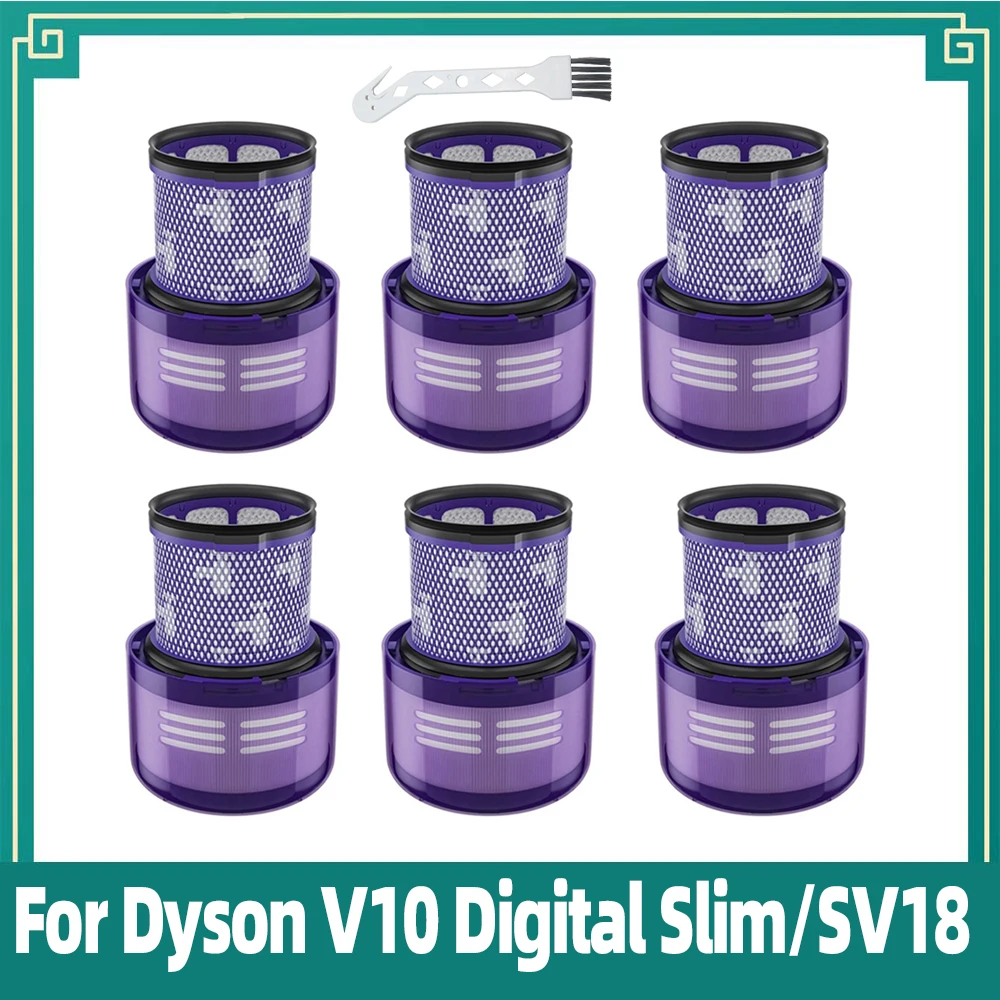 

Compatible For Dyson V10 Digital Slim / SV18 Vacuum Cleaner Washable Filter Accessories Replacement Spare Parts