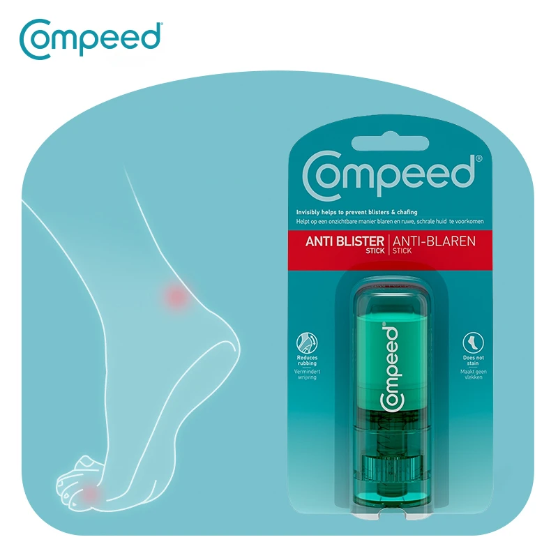 Compeed Anti-Blister Balm Stick Anti Blaren Foot Protector Heel Care Invisibly Protection Cream Relive Pain Foot Cream 8ml
Compeed Anti-Blister Balm Stick Anti Blaren Foot Protector Heel Care Invisibly Protection Cream Relive Pain Foot Cream 8ml