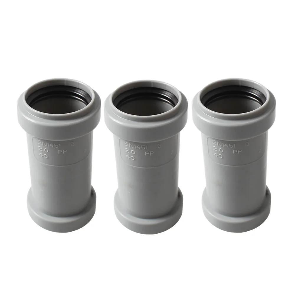 Talea 40MM Straight Pipe Connection Pipe,4CM Pushfit Waste Pipe Coupling,(Pack of 3) QS505
Talea 40MM Straight Pipe Connection Pipe,4CM Pushfit Waste Pipe Coupling,(Pack of 3) QS505