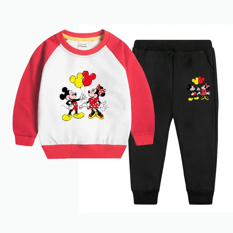 Children's Suit Mickey Mouse Hoodie Suit for Boys and Girls Spring Cotton Top and Trousers Casual Two-piece Set
Children's Suit Mickey Mouse Hoodie Suit for Boys and Girls Spring Cotton Top and Trousers Casual Two-piece Set