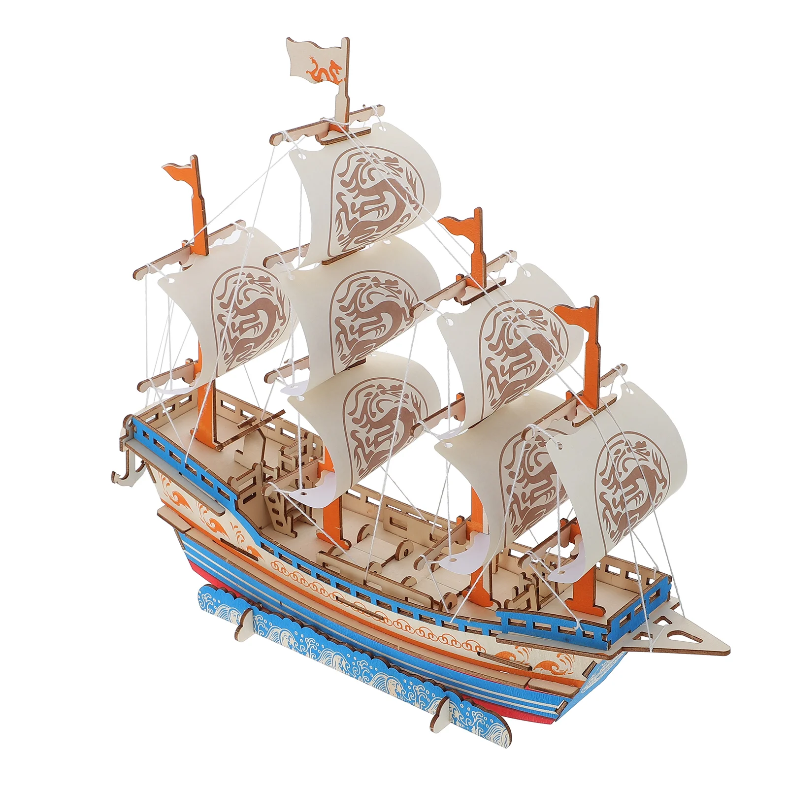 

1 Set Model Ship 3D Puzzle For Adult Decorative Ship Model Home Desk Decoration