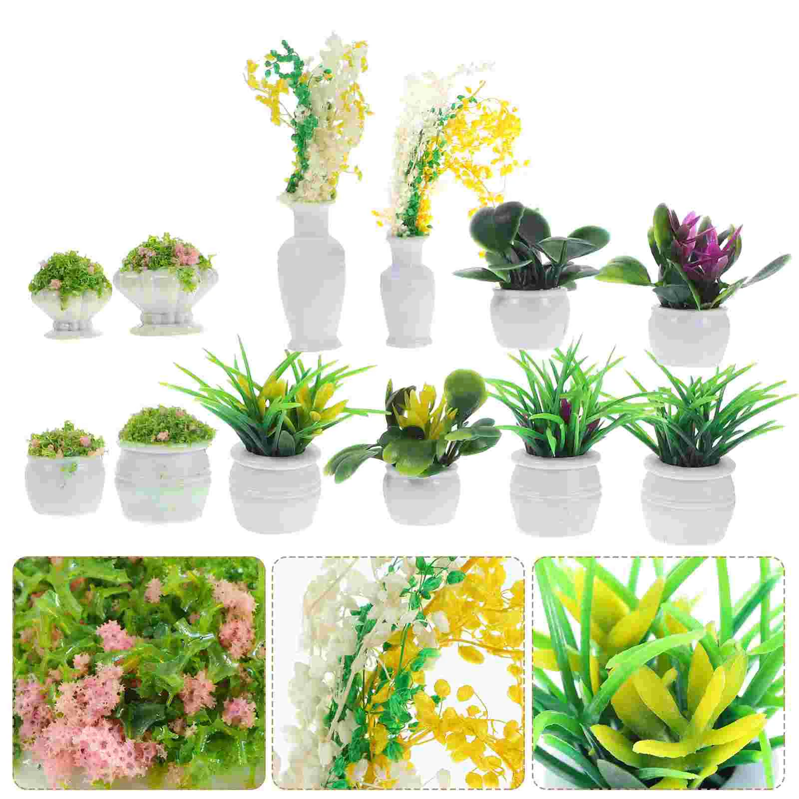 Models Scaled-down Simulation Potted Plants Doll House Plants Bonsai Plants for Doll House Tiny Fake Greenery Ornament
Models Scaled-down Simulation Potted Plants Doll House Plants Bonsai Plants for Doll House Tiny Fake Greenery Ornament