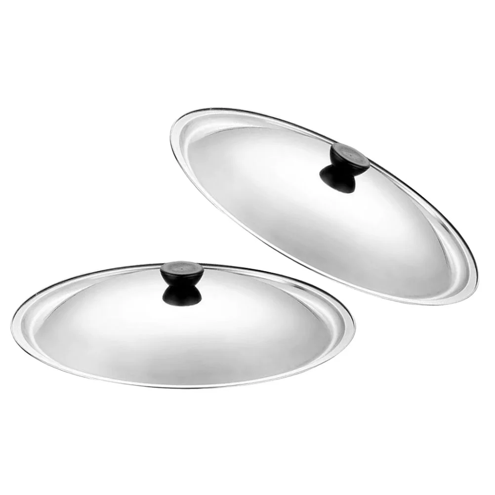 2Pcs Pot Lid Replacement 27Cm Wok Cover Stainless Steel Pan Cover Fry Pan Lid Cooking Pot Skillets Dome Teppanyaki Dish
2Pcs Pot Lid Replacement 27Cm Wok Cover Stainless Steel Pan Cover Fry Pan Lid Cooking Pot Skillets Dome Teppanyaki Dish