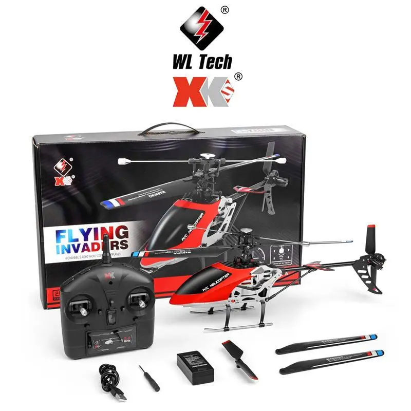 Wltoys XK V912-A RC вертолет 4CH 2,4g с фиксированной высотой вертолет с двойным мотором Модернизированный V912 Квадрокоптер летательные игрушки 
Wltoys XK V912-A RC вертолет 4CH 2,4g с фиксированной высотой вертолет с двойным мотором Модернизированный V912 Квадрокоптер летательные игрушки