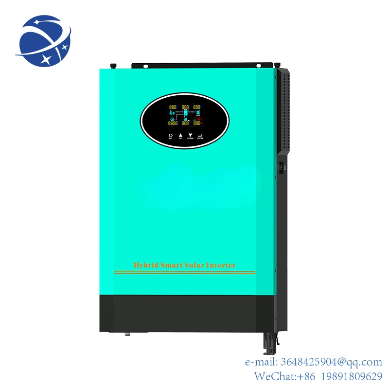 YYHCReady доставка 6200W 220VAC 120A на вне сети MPPT Гибридный солнечный инвертор
YYHCReady доставка 6200W 220VAC 120A на вне сети MPPT Гибридный солнечный инвертор