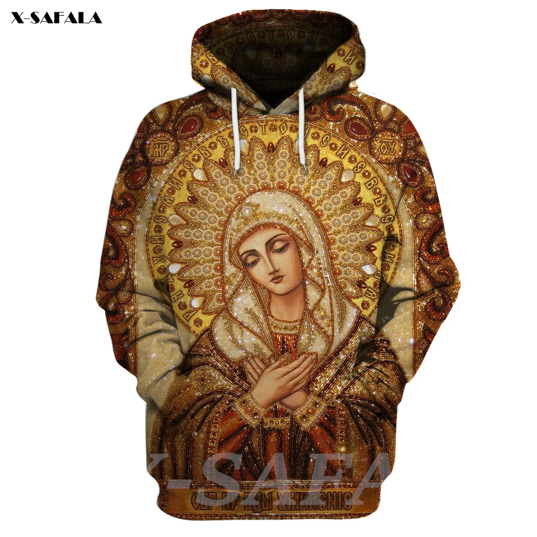 Assumption of Mary 3D Printed Hoodie Man Female Outwear Zipper Sweatshirt Casual Hooded Jersey Tops Q1-13 Pullover Jogger
Assumption of Mary 3D Printed Hoodie Man Female Outwear Zipper Sweatshirt Casual Hooded Jersey Tops Q1-13 Pullover Jogger