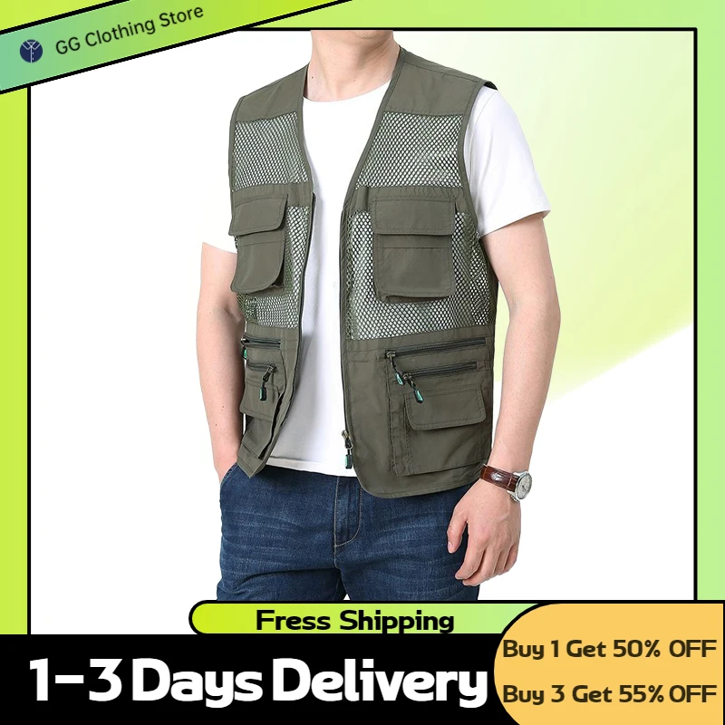 Men's Vest Military Tactical Sleeveless Vests Man's Coat Motorcycle Jackets Work Oversize Models Fishing Mens Formal Male Biker
Men's Vest Military Tactical Sleeveless Vests Man's Coat Motorcycle Jackets Work Oversize Models Fishing Mens Formal Male Biker
