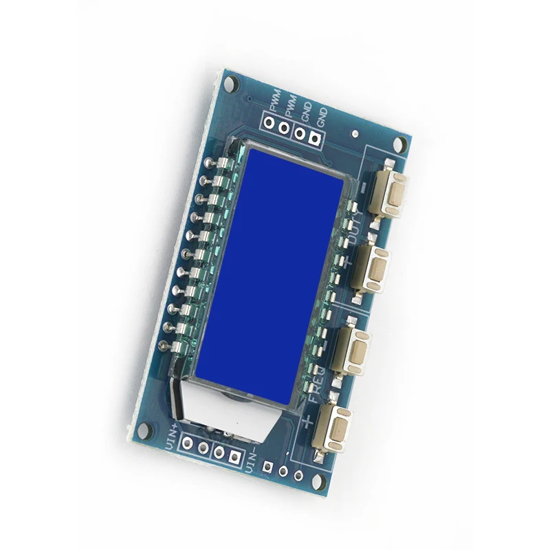 PWM генератор сигналов Модуль платы PWM высокой точности с ЖК-дисплеем и частотой импульса 1 Гц-150 кГц 3,3-30 в
PWM генератор сигналов Модуль платы PWM высокой точности с ЖК-дисплеем и частотой импульса 1 Гц-150 кГц 3,3-30 в
