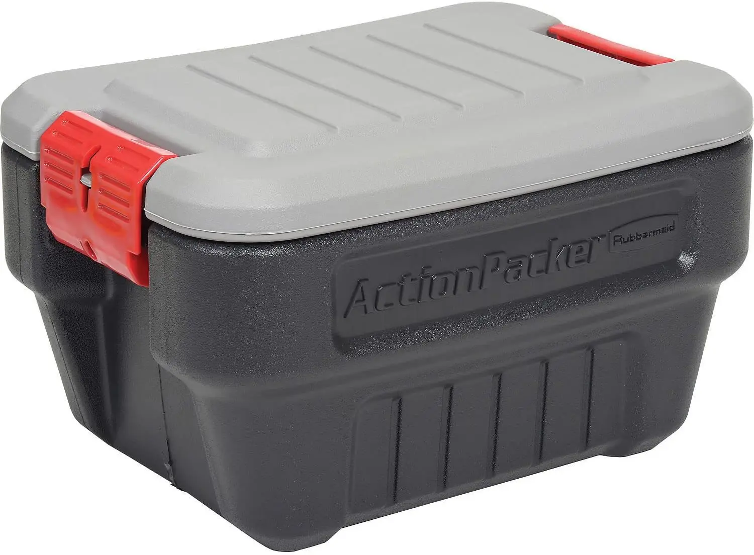 ActionPacker®️ 8 Gal Lockable Storage Box Pack of 4, Outdoor, Industrial, Rugged, Grey and Black
ActionPacker®️ 8 Gal Lockable Storage Box Pack of 4, Outdoor, Industrial, Rugged, Grey and Black
