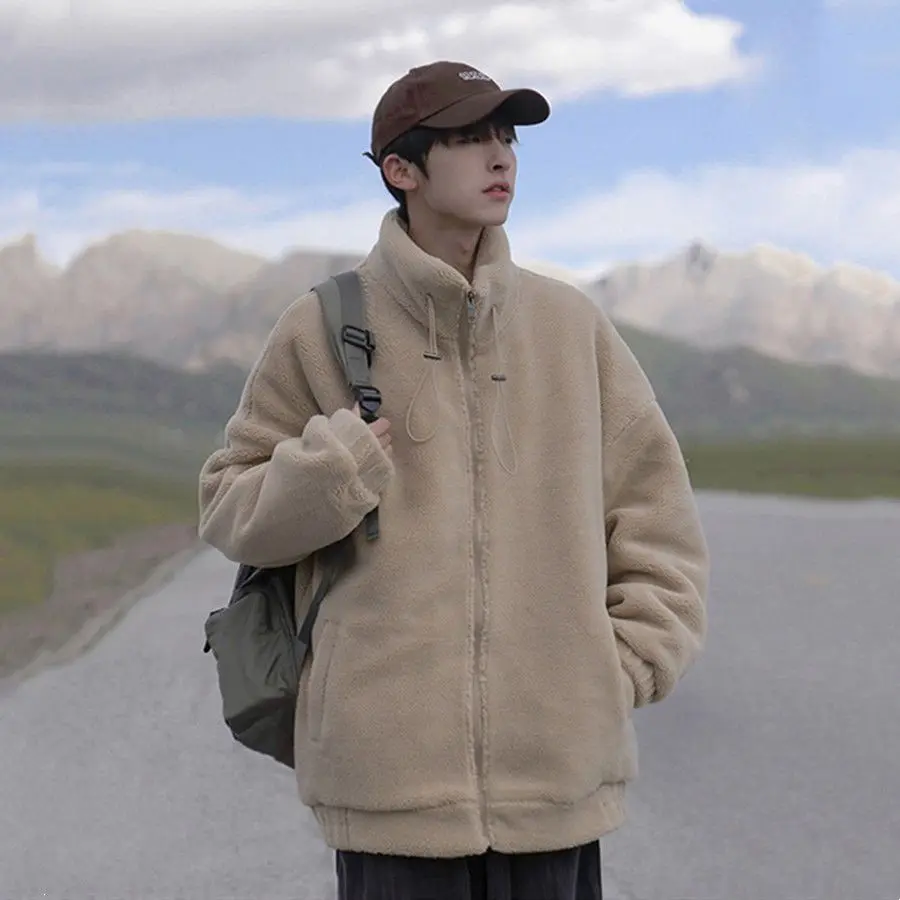 2022 New Men's Faux Fur Warm Coat Korean Fashion Loose Clothing Winter Fluffy Warm Coat Casual Male Top Thermal Jackets X24
2022 New Men's Faux Fur Warm Coat Korean Fashion Loose Clothing Winter Fluffy Warm Coat Casual Male Top Thermal Jackets X24