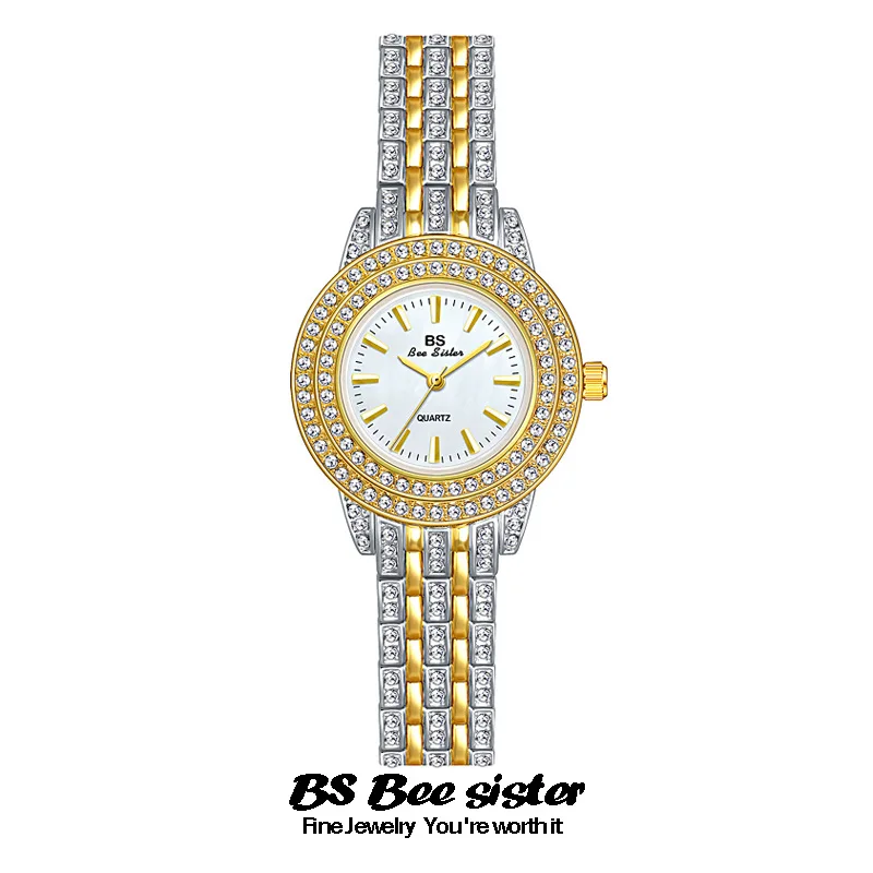 BS New Watch High Texture Light Luxury Minority Women's Watch Full of Diamonds Quartz Watch Fashion
BS New Watch High Texture Light Luxury Minority Women's Watch Full of Diamonds Quartz Watch Fashion