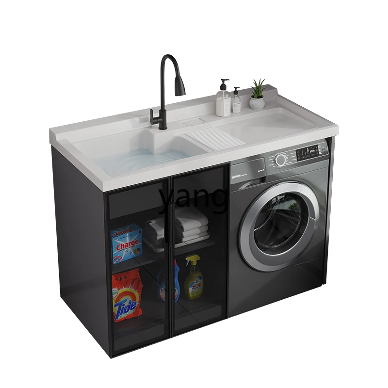 Yjq Balcony Solid Wood Washing Machine Cabinet Storage Combo Drum Washing Machine with Washboard Wash Basin All-in-One Cabinet
Yjq Balcony Solid Wood Washing Machine Cabinet Storage Combo Drum Washing Machine with Washboard Wash Basin All-in-One Cabinet